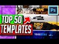 ⭐️[TOP 50] YouTube Banner Template Photoshop|YouTube Banner Template Download|Banner Template PSD