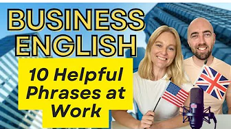 10 Helpful Business English Sentences - Meetings in English and Preparing for English at Work US UK