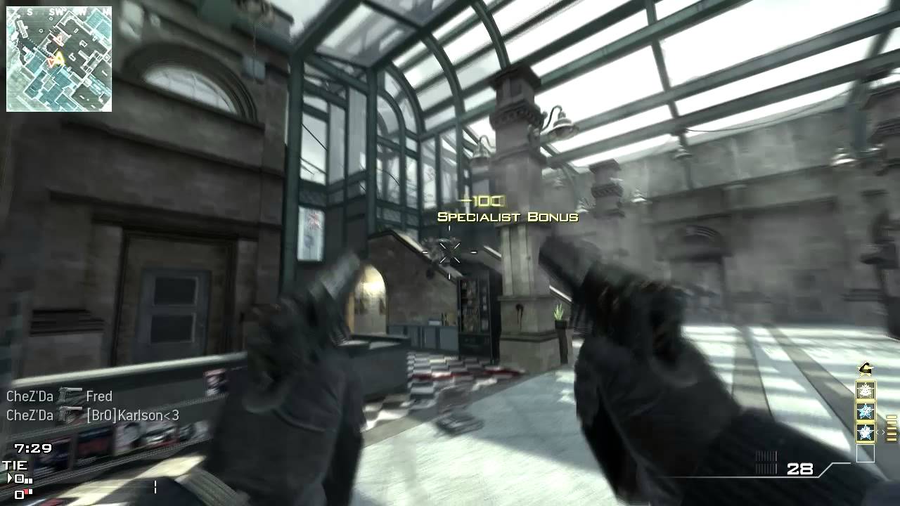 MW3 (PC 90 FOV) - FFA 30-0 - PM-9 MOAB - Underground