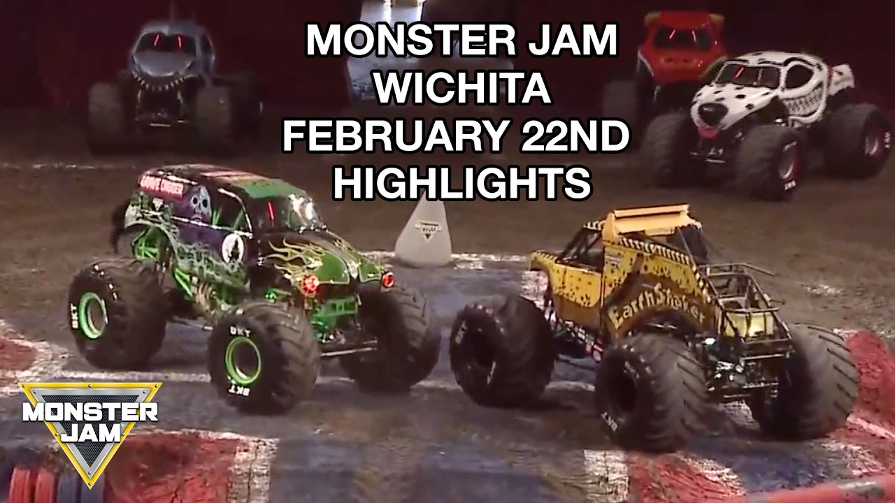 Monster Jam Wichita Highlights February 22nd, 2026 12PM YouTube