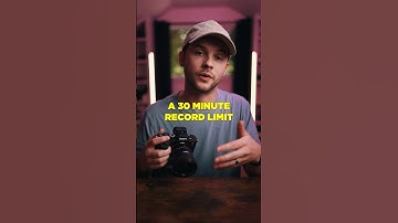 This is why so many cameras made before 2019 have a 30 minute record limit for video!