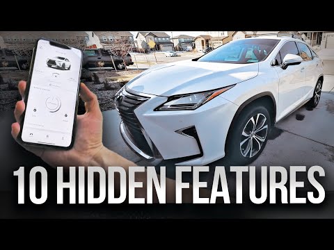 Top 10 HIDDEN FEATURES Lexus RX350 Has That You Did Not Know About