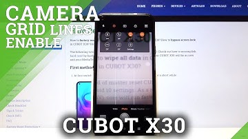 How to Manage Grid Lines in CUBOT X30 – Add Helper Lines