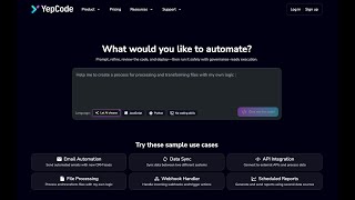 Vibe Automation in Action: Production Workflows with YepCode Agent