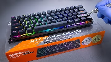 Apex Pro Mini Wireless Gaming Keyboard Unboxing - ASMR