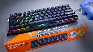 Apex Pro Mini Wireless Gaming Keyboard Unboxing - ASMR