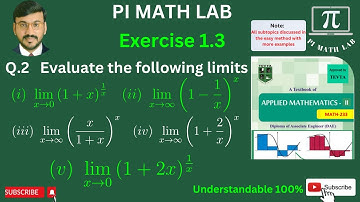 Math-233 Exercise (1.3) Question (2) in Urdu | Hindi | All Parts Discuss in Easy Method 2022 |