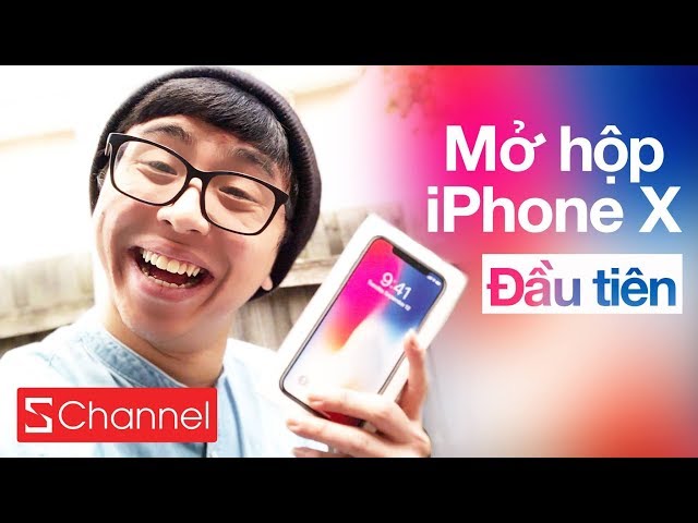 Tân Một Cú MỞ HỘP IPHONE X đầu tiên được bán ra tại Úc