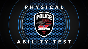 MPD Physical Ability Test