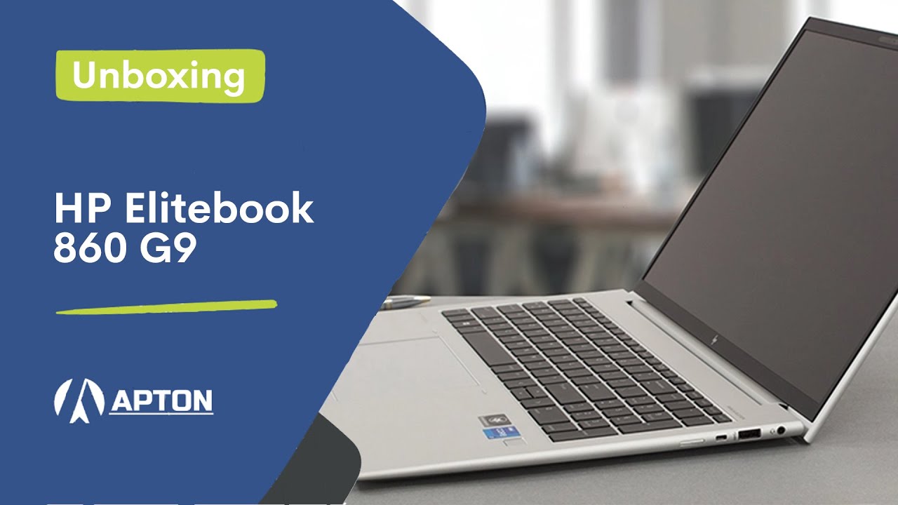 video HP EliteBook 860 G9