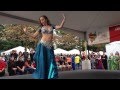 Victoria Teel at Saffron Dance performance on Clarendon Day