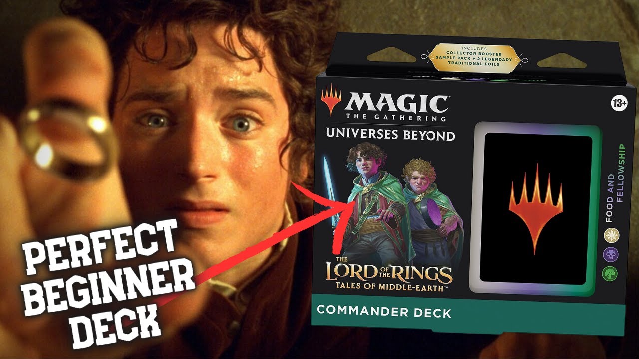 mtg lotr food and fellowship card list Magic The Gathering The Lord of The Rings: Tales of Middle-Earth Commander Deck 2 + Collector Booster Sample Pack : CDs & Vinyl The Lord of the Rings: