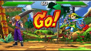 Cloud vs Link MUGEN