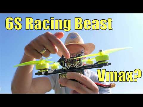 How fast is a 6S racing drone?! #mepsking ambassador