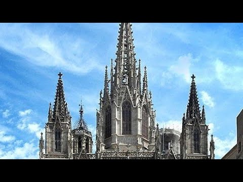 Историческая часть Барселоны. Barcelonanın qədim ( tarixi ) hissəsi