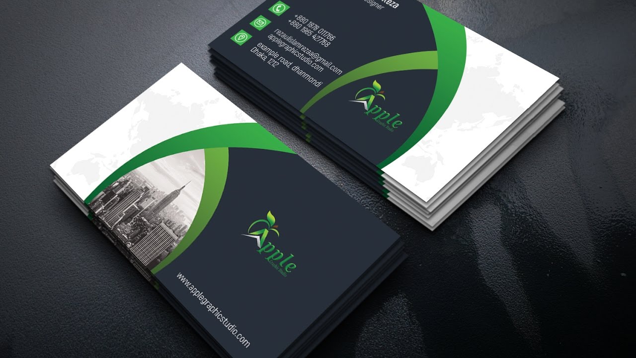 Unique 44 Business Visiting Card Design