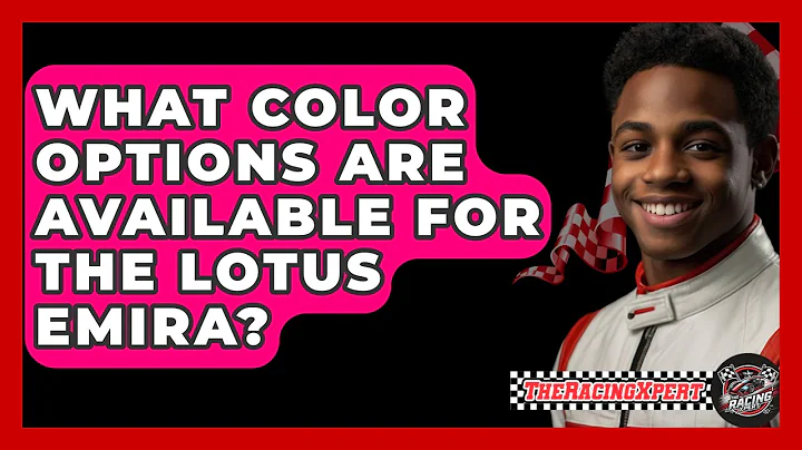 What Color Options Are Available For The Lotus Emira? - The Racing Xpert