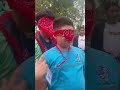 zian cover his eyes in camping