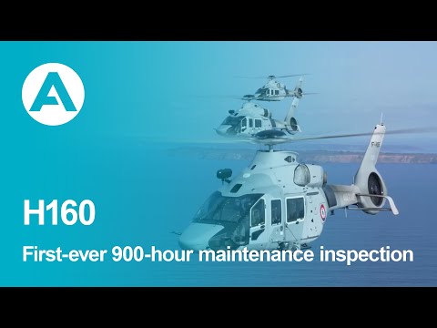 Airbus H160 - First-ever 900-hour maintenance inspection