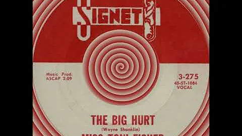 THE BIG HURT, Miss Toni Fisher, Signet #275  1960