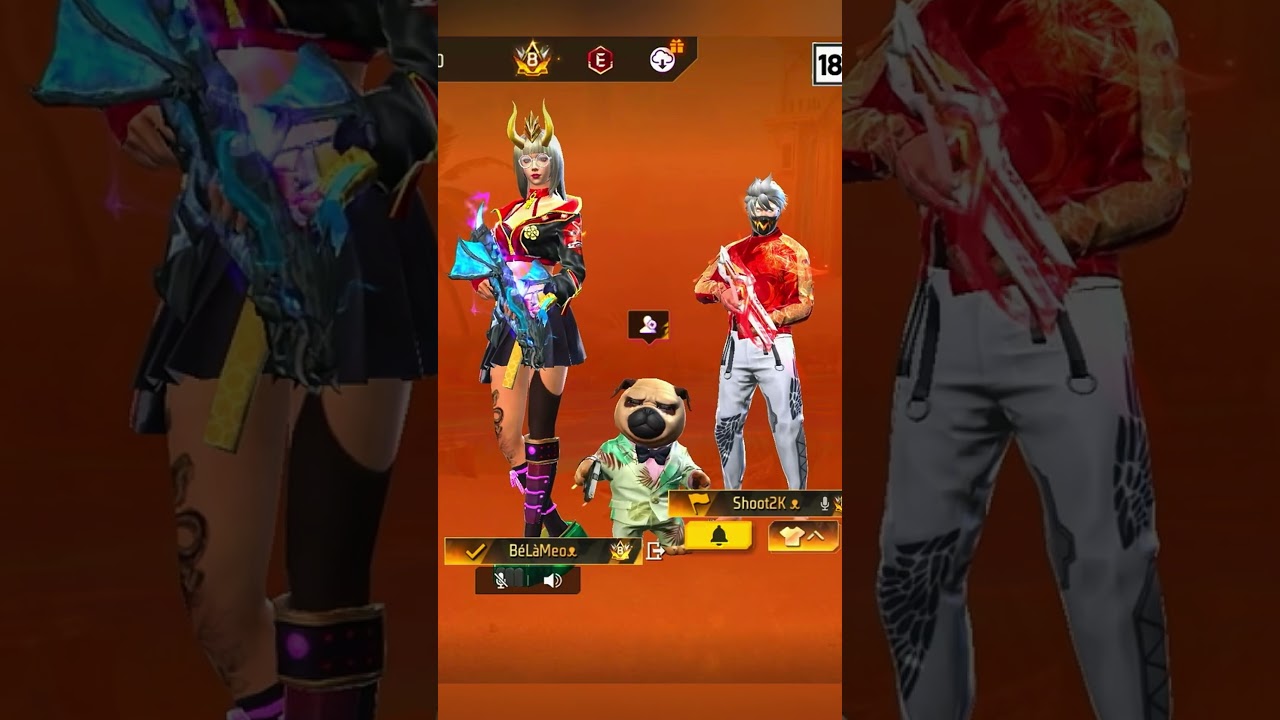 Troll Shoot và Uyên #khobaufreefire #meosoyeu #freefire