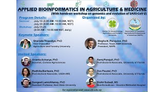 Day 3: Applied Bioinformatics in Agriculture and Medicine