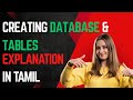 Create Database Tables &amp; Insert Data | Tamil Tutorial | SQL for Beginners