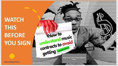 Music Contracts and Record Label Deals