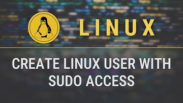 Linux: Add New User with sudo access