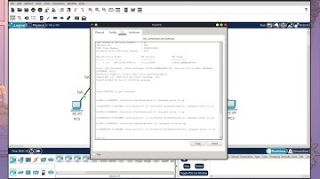 How to access the CLI for a switch or router in CISCO Packet Tracer