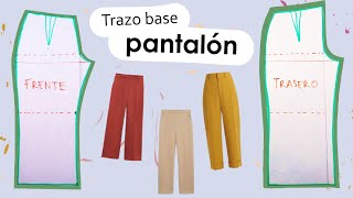 ¿Cómo hacer un PANTALÓN? 👖 | patrón base