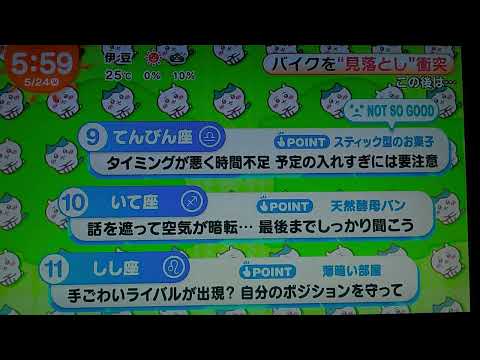 ちいかわ占い 5月24日