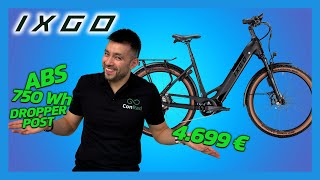 E Bikes 2025: Preis-Leistungs Tiefeinsteiger SUV mit Bosch ABS - IXGO MT-E FIVE