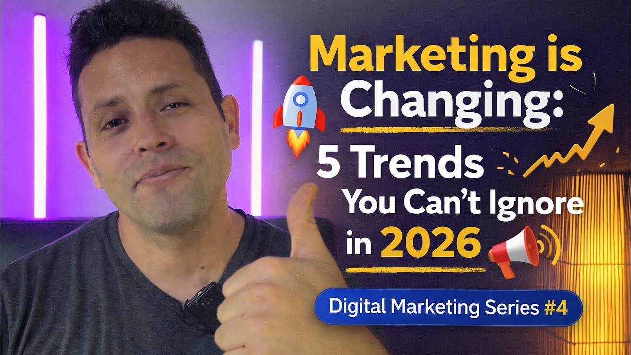 Marketing is Changing: 5 Trends You Can’t Ignore in 2026 | Digital ...