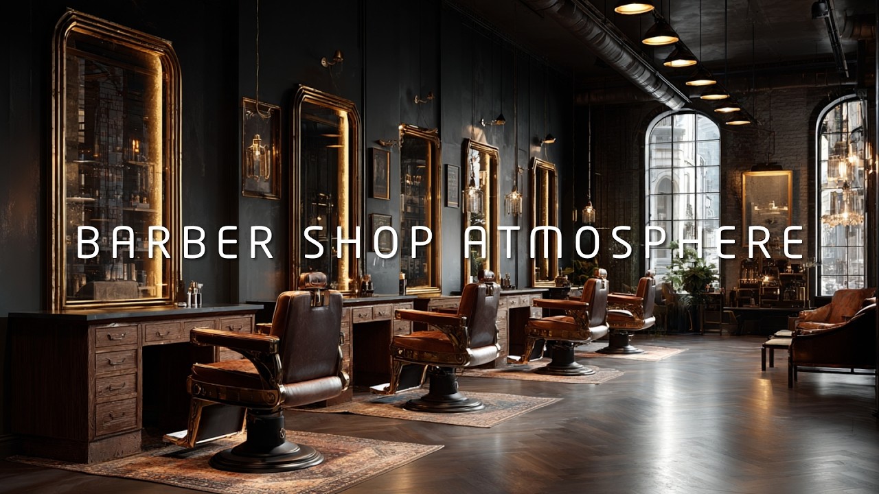 Barber Shop Atmosphere 01 | 2 Hours of Modern Ambient Music