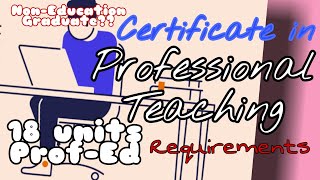 Non-Education Graduate Pero Gusto Magturo?? Requirements For 18Units Prof. Ed- Vlog