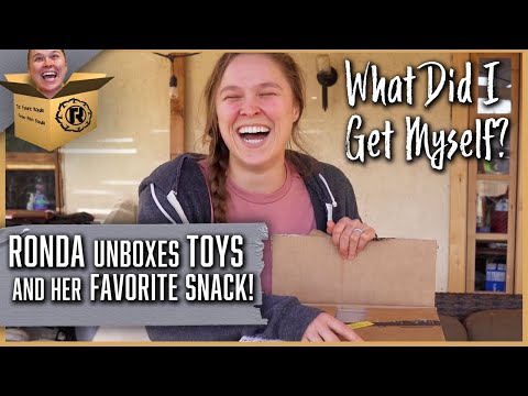 Ronda Rousey Unboxes Toys and Her Favorite Snacks | What Did I Get Myself? #2