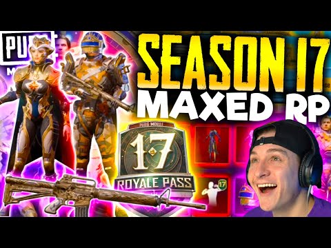 Video MAXED SEASON 17 ROYALE PASS! 100 Tiers Rewards! | PUBG... - youtube