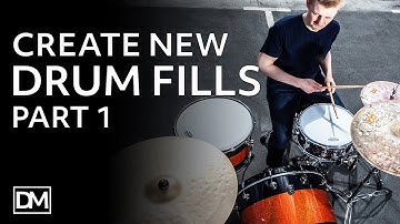 Build your own new DRUM FILLS - Part 1 - FREE DRUM LESSON