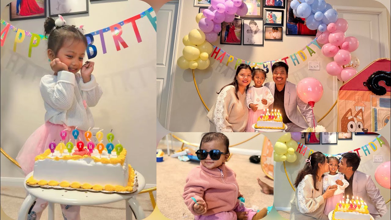 Birthday vlog of Angel🎂❤️😘| USA 🇺🇸 ma yeti dherai chiso 🌧️🥶| ghar me biryani banayi😋❤️
