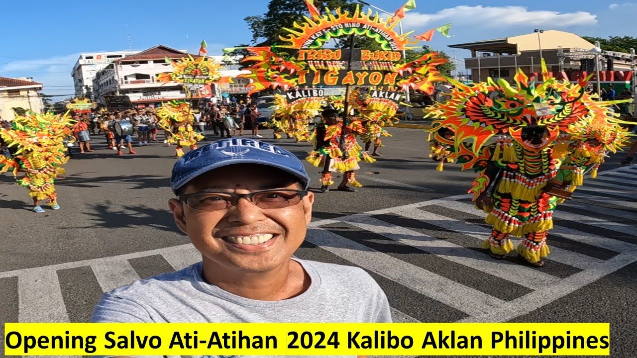Opening Salvo AtiAtihan 2024 Kalibo Aklan Philippines YouTube