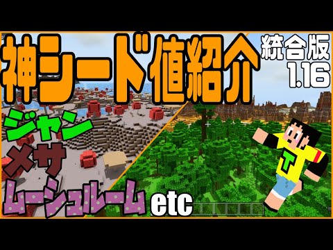 神シード紹介所 マイクラ統合版1 16 Youtube 神シード紹介所 マイクラ統合版1 16 Youtube