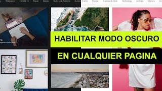 Habilitar Modo Oscuro en Cualquier Pagina Web Nativamente y con Extension screenshot 5