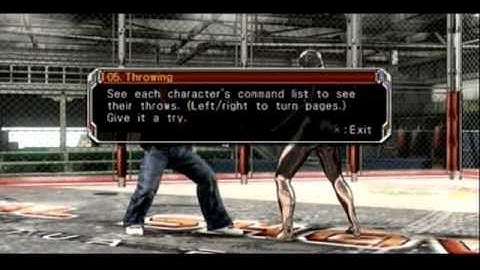 Tutorial - 05. Throwing (Virtua Fighter 5 Final Showdown) [Manjoume]