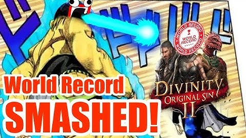 My First ever WR of Divinity: Original sin 2
