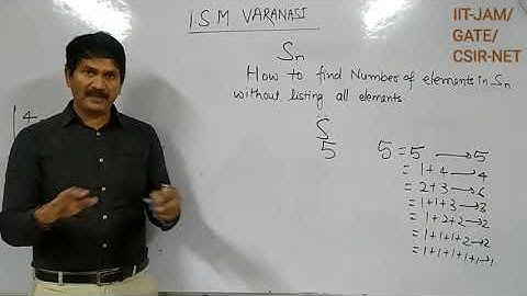 Find the number of elements of given order in Sn | Symmetric Groups | Modern Algebra