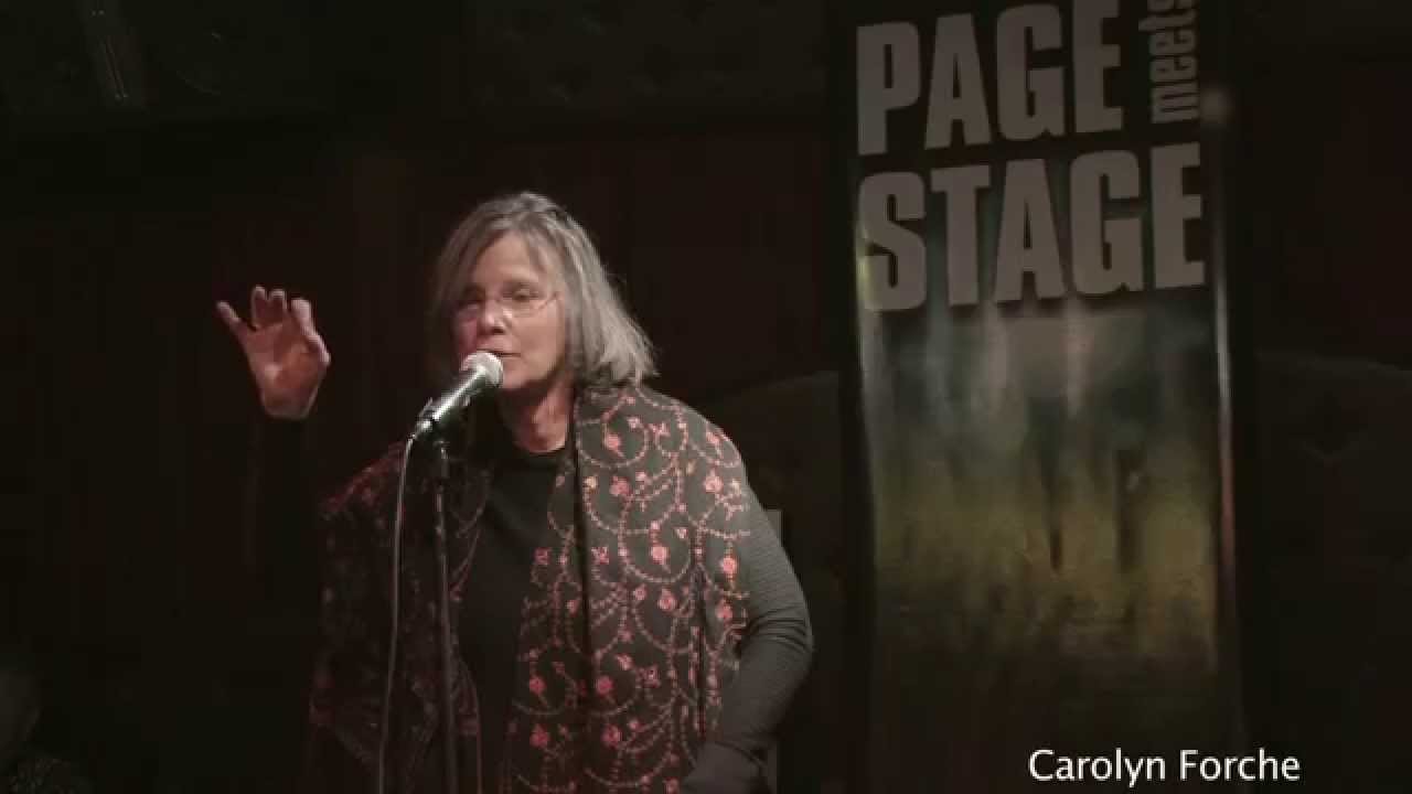 Carolyn Forche performs "Hiroshima Conversations"