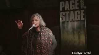 Carolyn Forche performs Hiroshima Conversations
