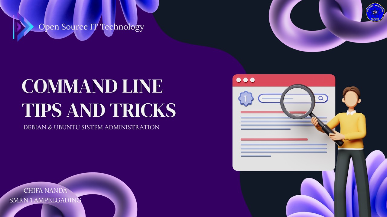 Command Line Tips and Tricks 《Administrasi Sistem Jaringan 》 - YouTube