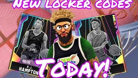 New 2k20 locker codes today! NBA 2k20!